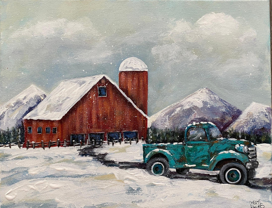 Down on the Farm Acrylic Painting Class