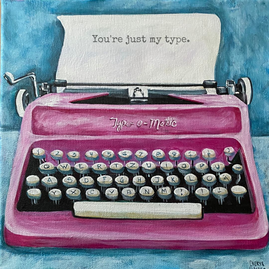 Just My Type Acrylic Painting Class