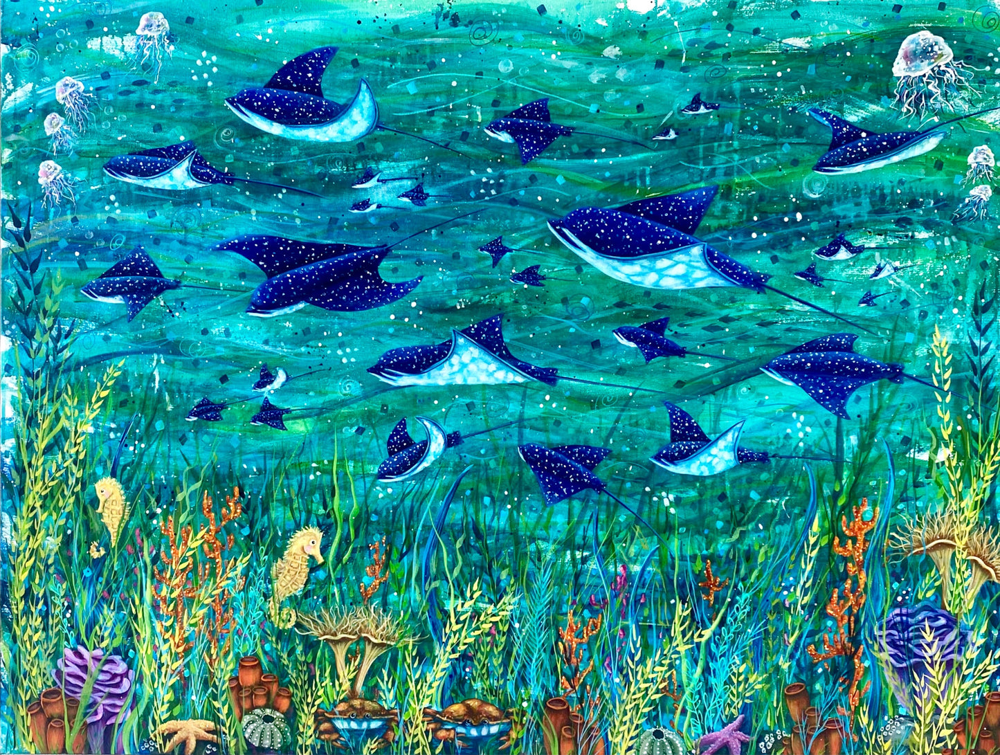 Gliding Through the Blue