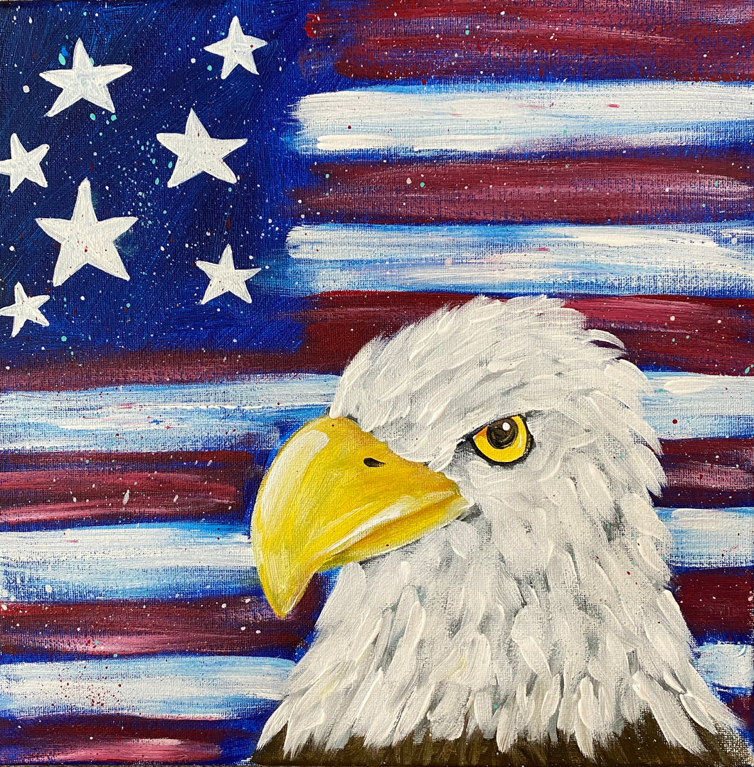 American Eagle Acrylic Painting Class