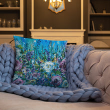 Load image into Gallery viewer, Floral Fantasy Throw Pillow

